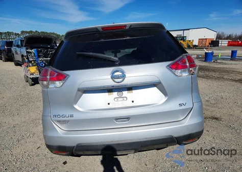 2015 Nissan Rogue S z USA, uszkodzony, nr VIN KNMAT2MTXFP575721